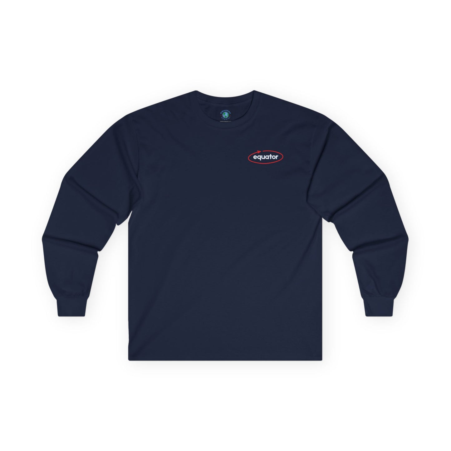 old camper long sleeve (navy blue)