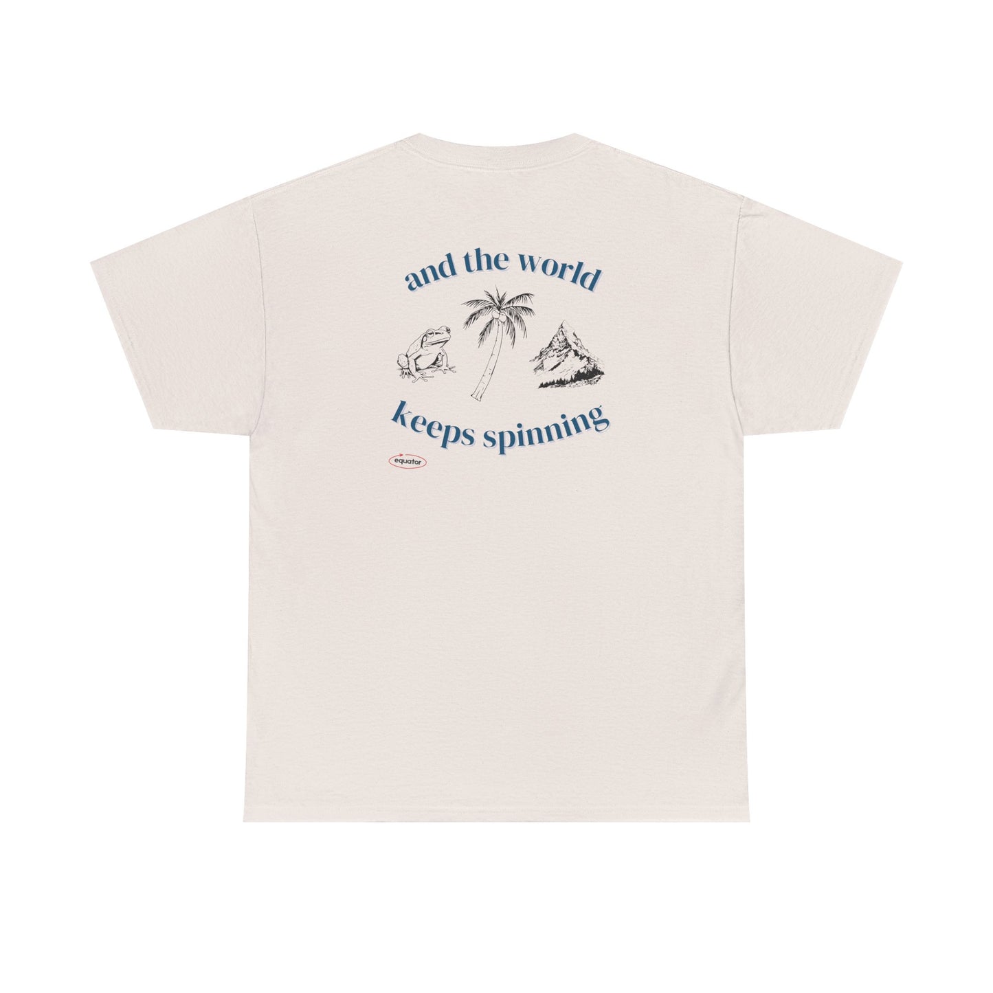 world spins t-shirt (LIMITED EDITION)