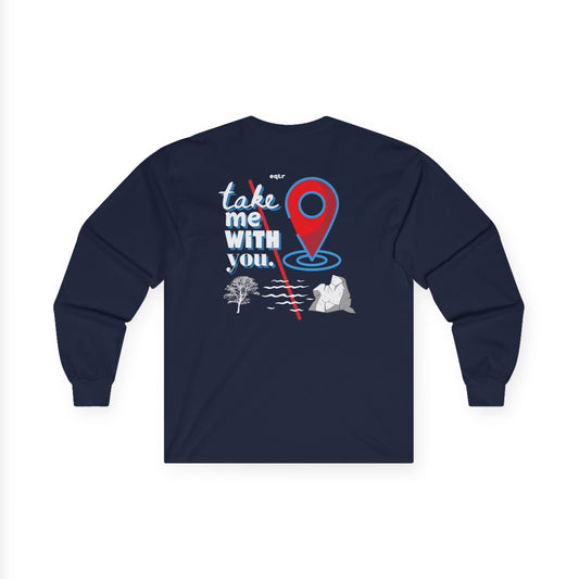 take me with you long sleeve (blue)