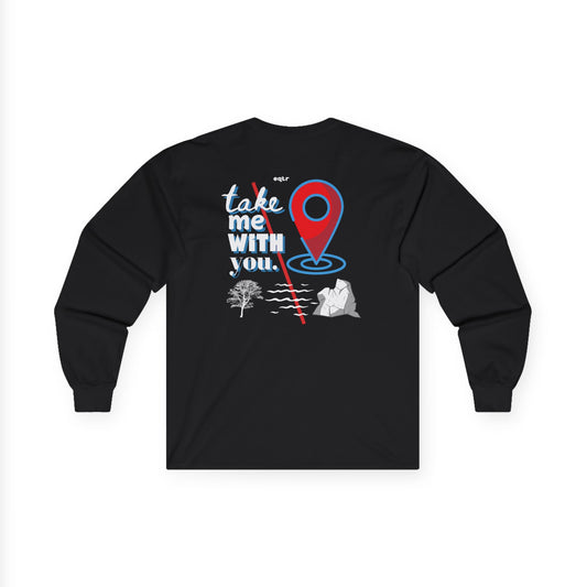take me with you long sleeve (black)