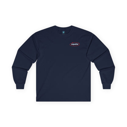 old camper long sleeve (navy blue)