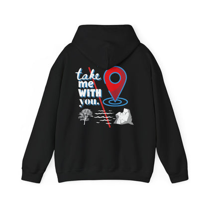 take me with you hoodie (black)