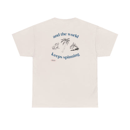 world spins t-shirt (LIMITED EDITION)