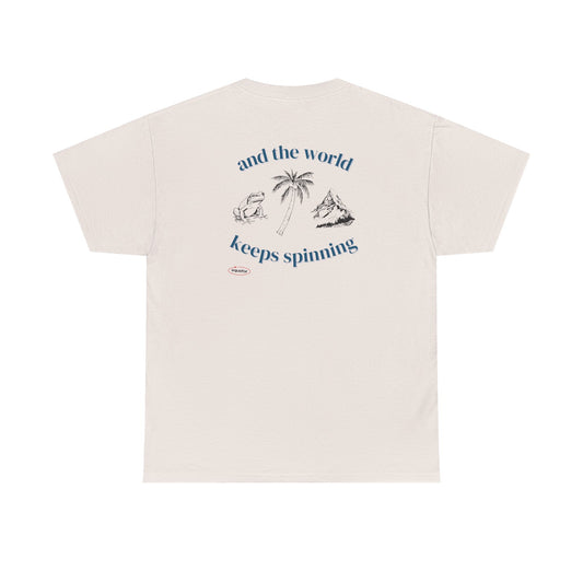 world spins t-shirt (LIMITED EDITION)