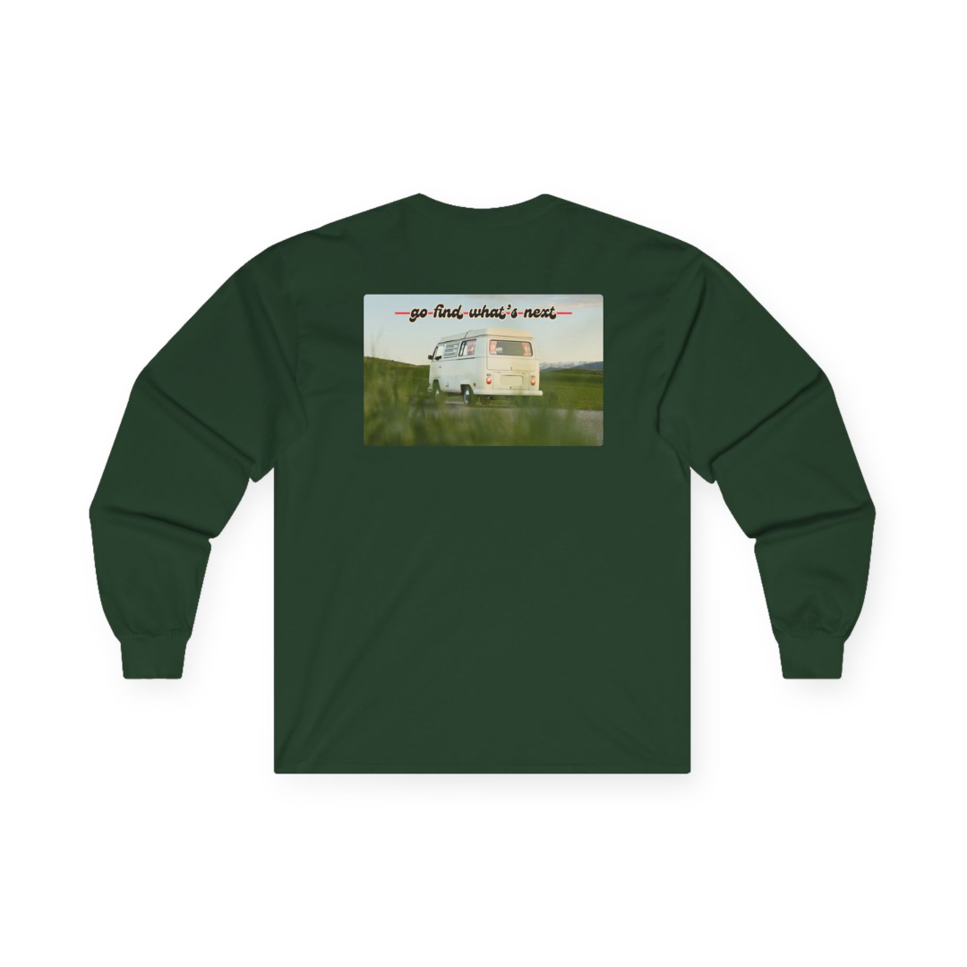 old camper long sleeve (forest green)