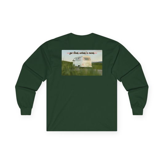 old camper long sleeve (forest green)